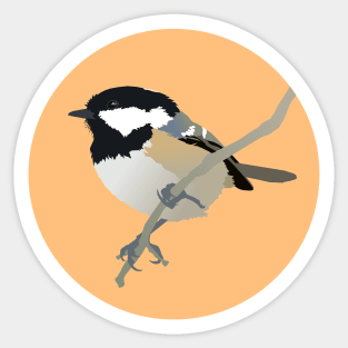 Coal Tit Sticker